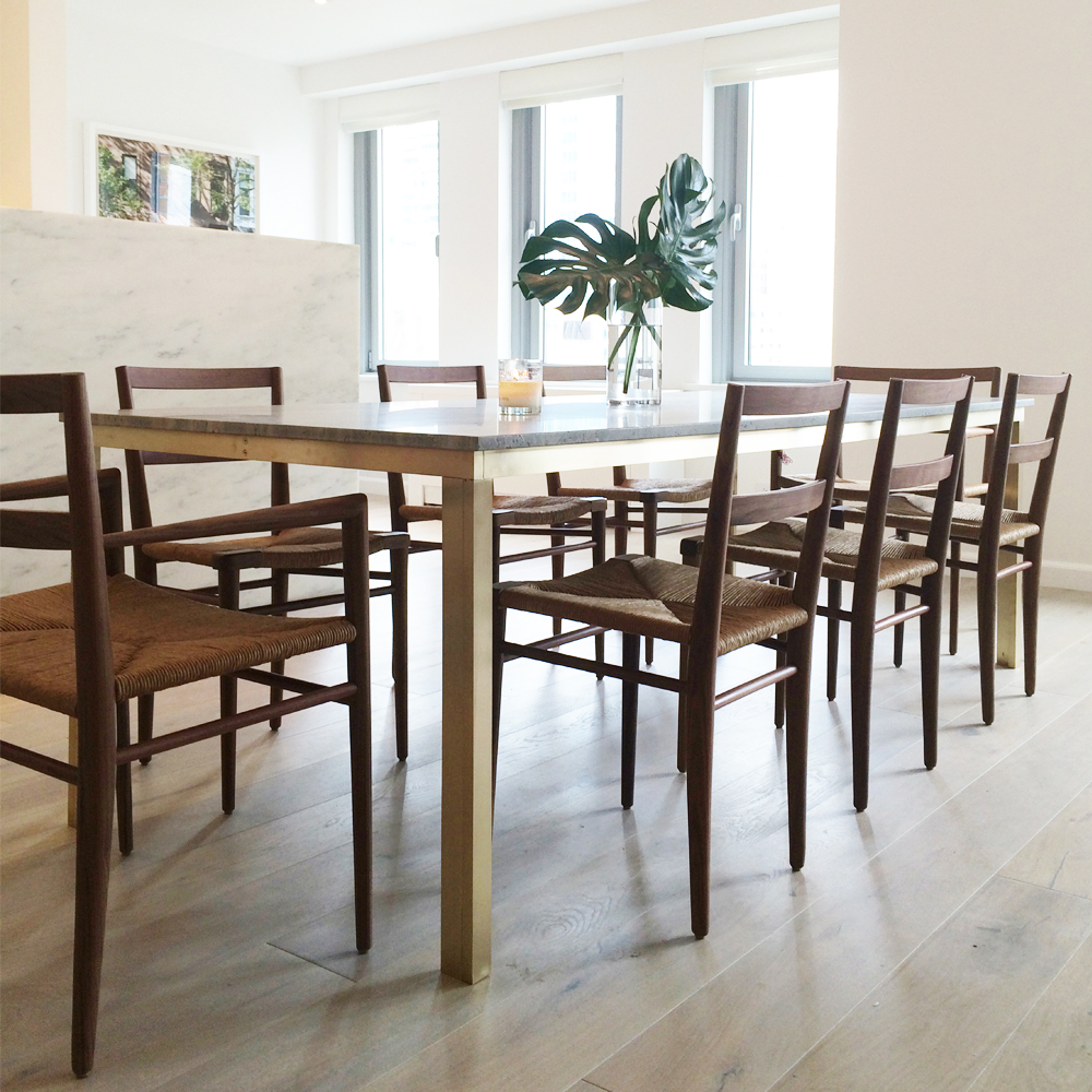 Woven Rush Dining Armchair
