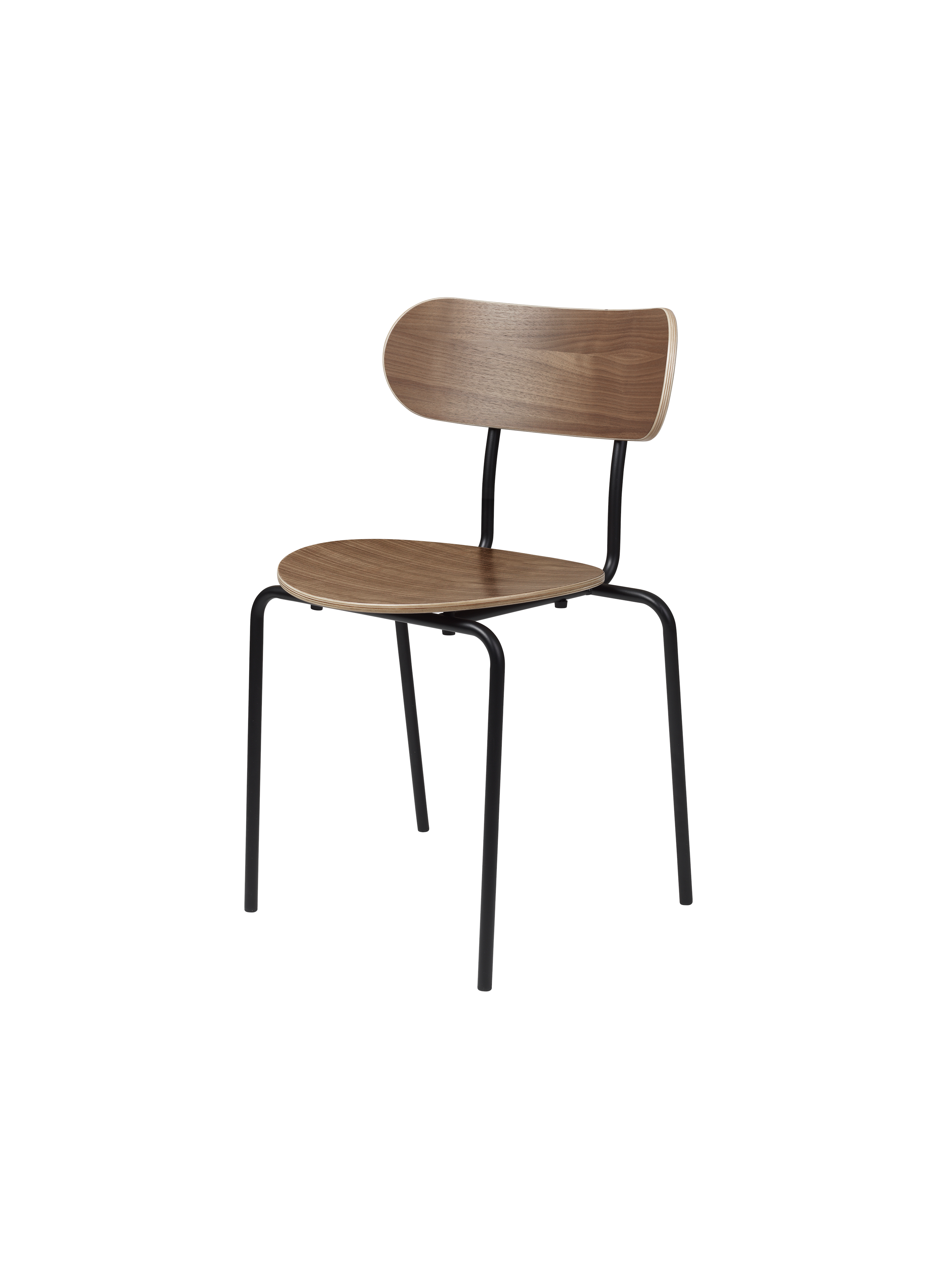 10049608-f3q-coco-dining-chair-stackable-unupholstered-black-walnut-lacquered
