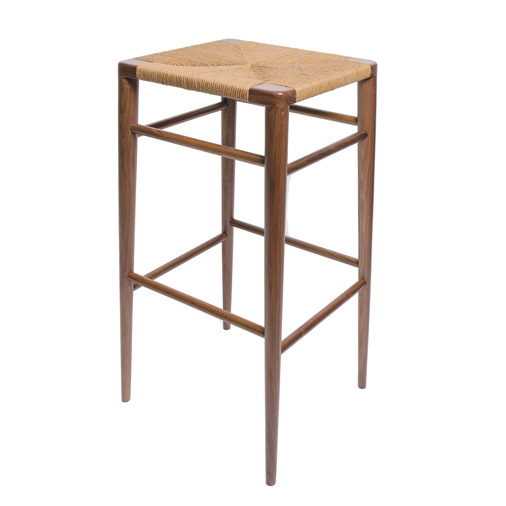 Woven Rush Stool