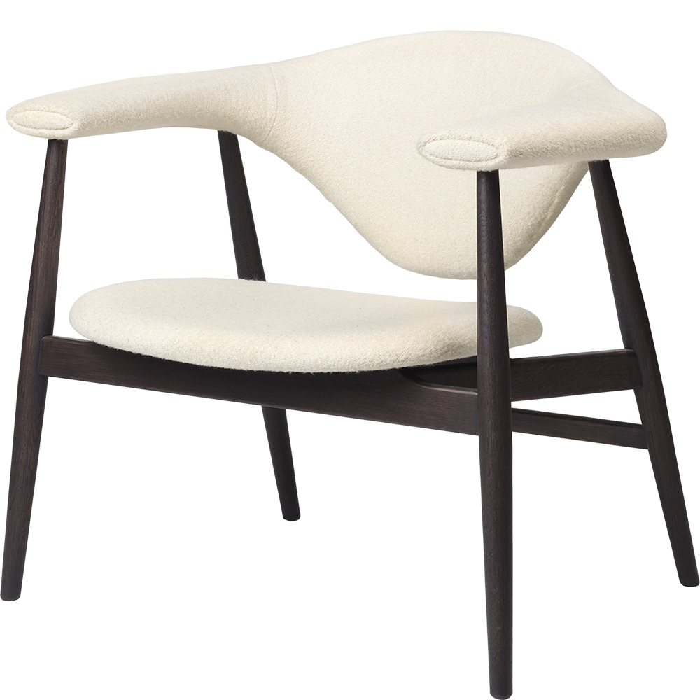 Masculo Lounge Chair - Wood Base