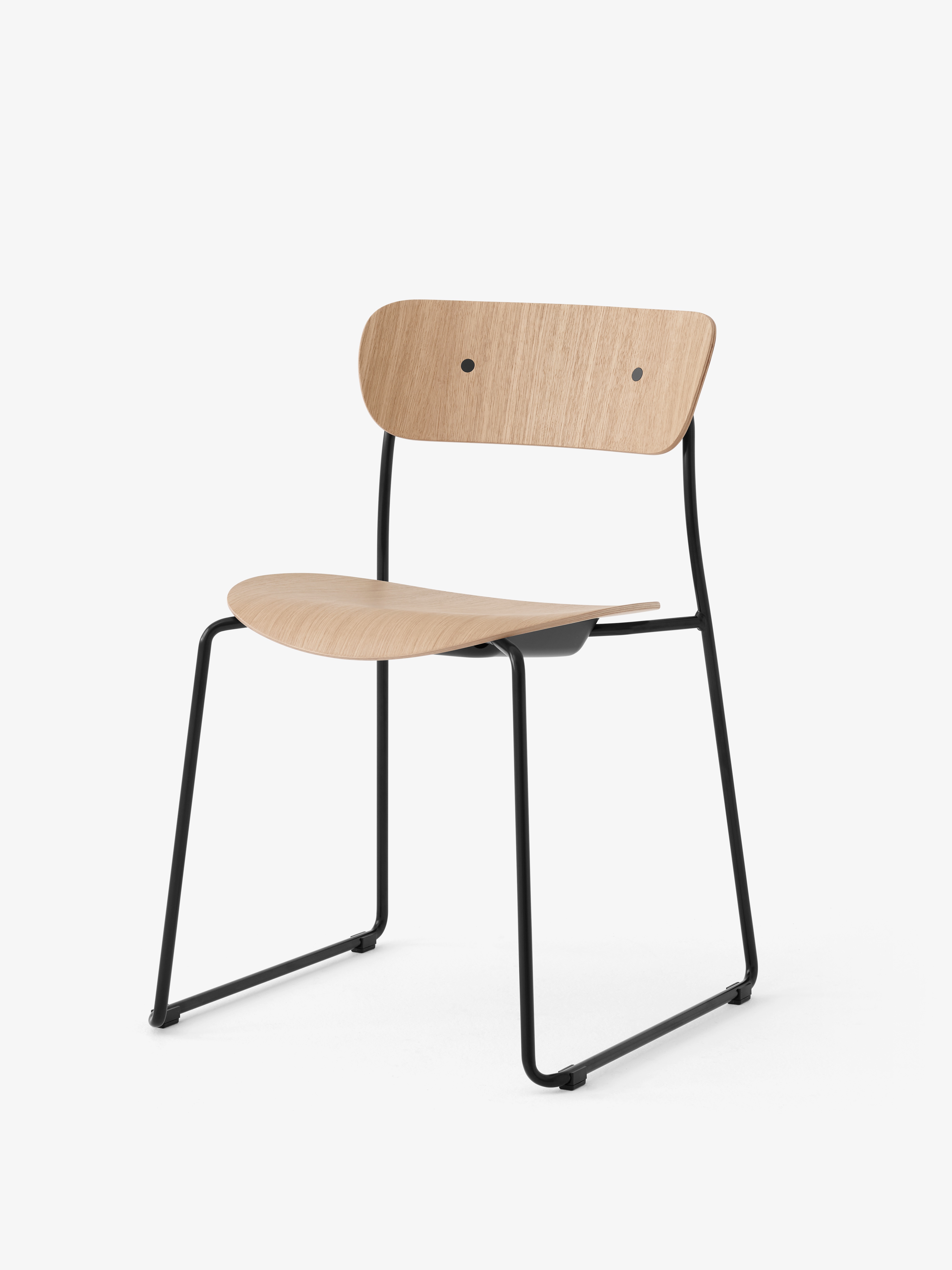 pavilion-side-chair-av51-black-sled-frame-lacquered-oak-angled-front