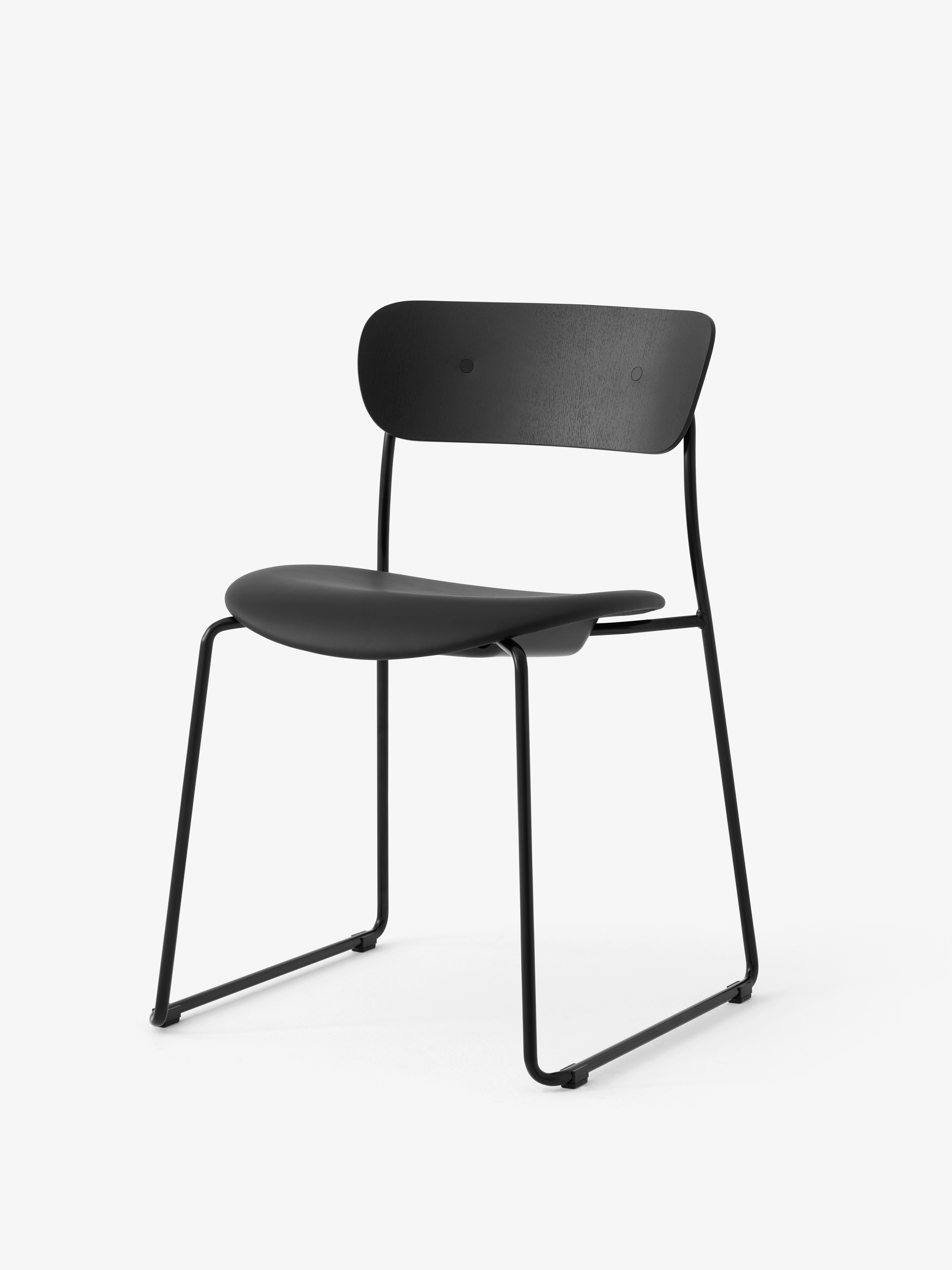 pavilion-side-chair-av52-black-sled-frame-black-lacquered-oak-w-noble-leather-black-angled-front