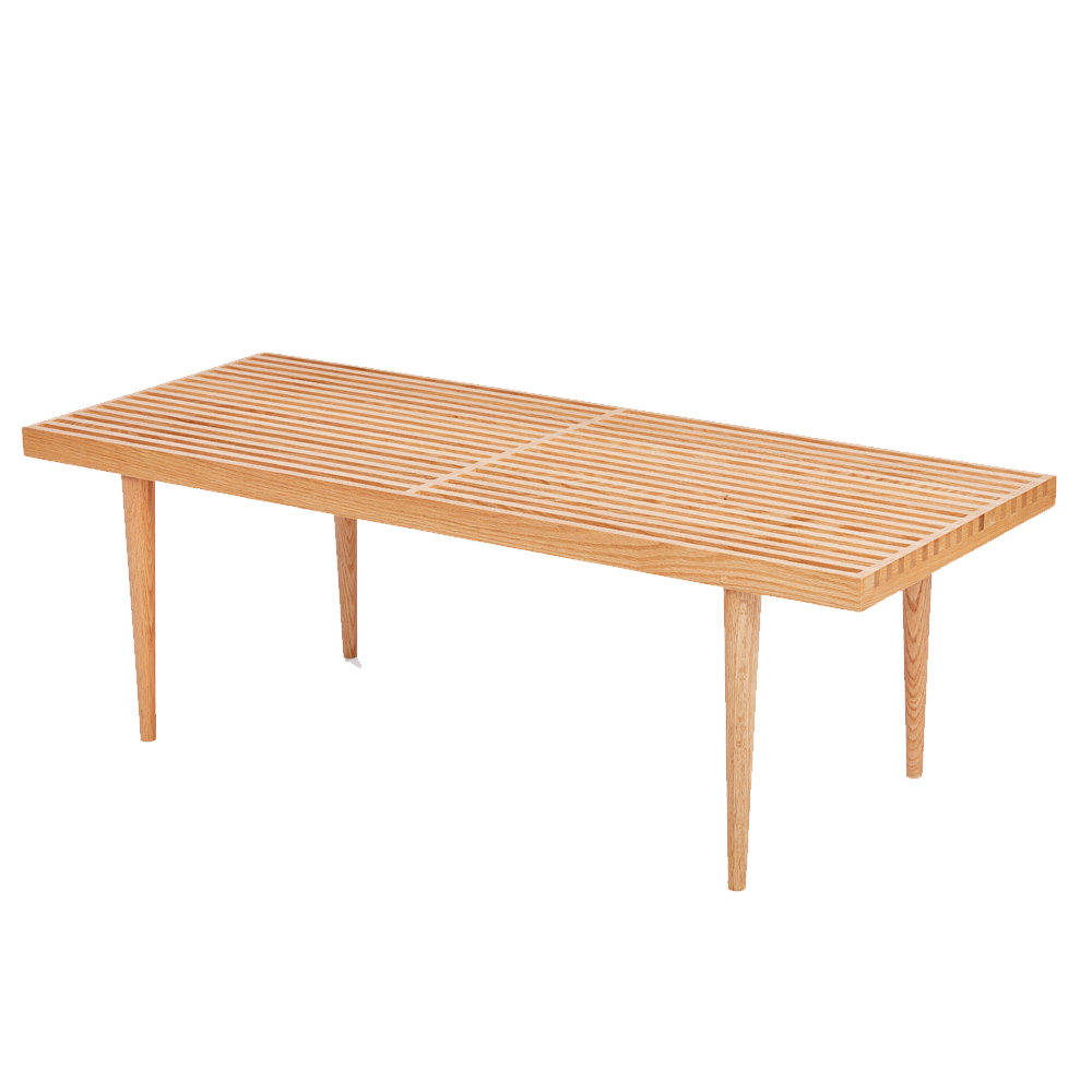 Slatted Bench