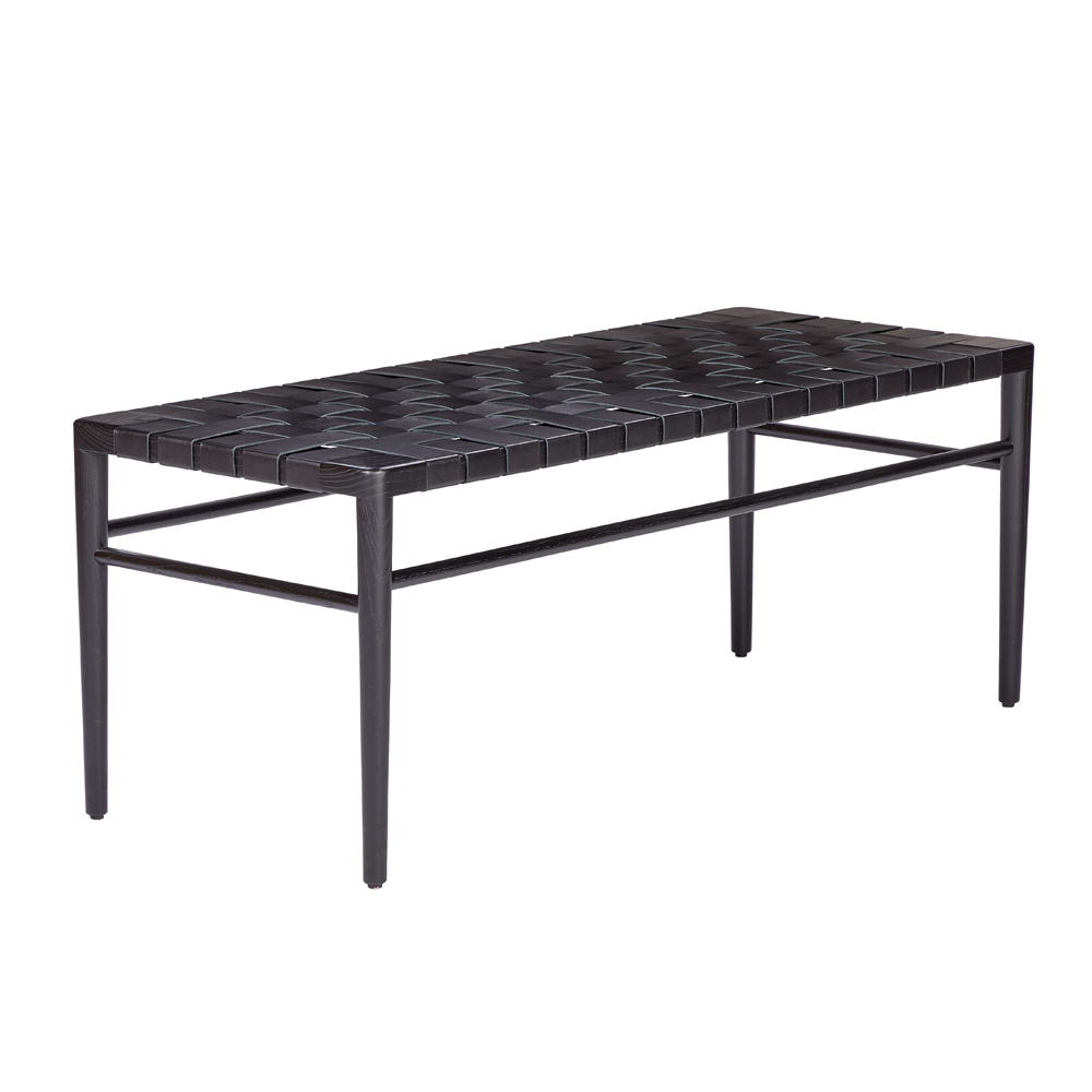 WLB Woven Leather Bench