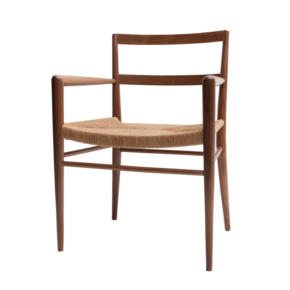Woven Rush Dining Armchair