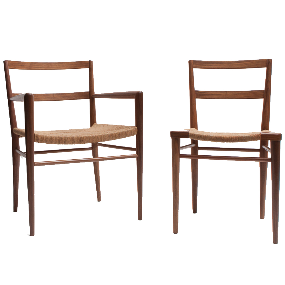 Woven Rush Dining Armchair