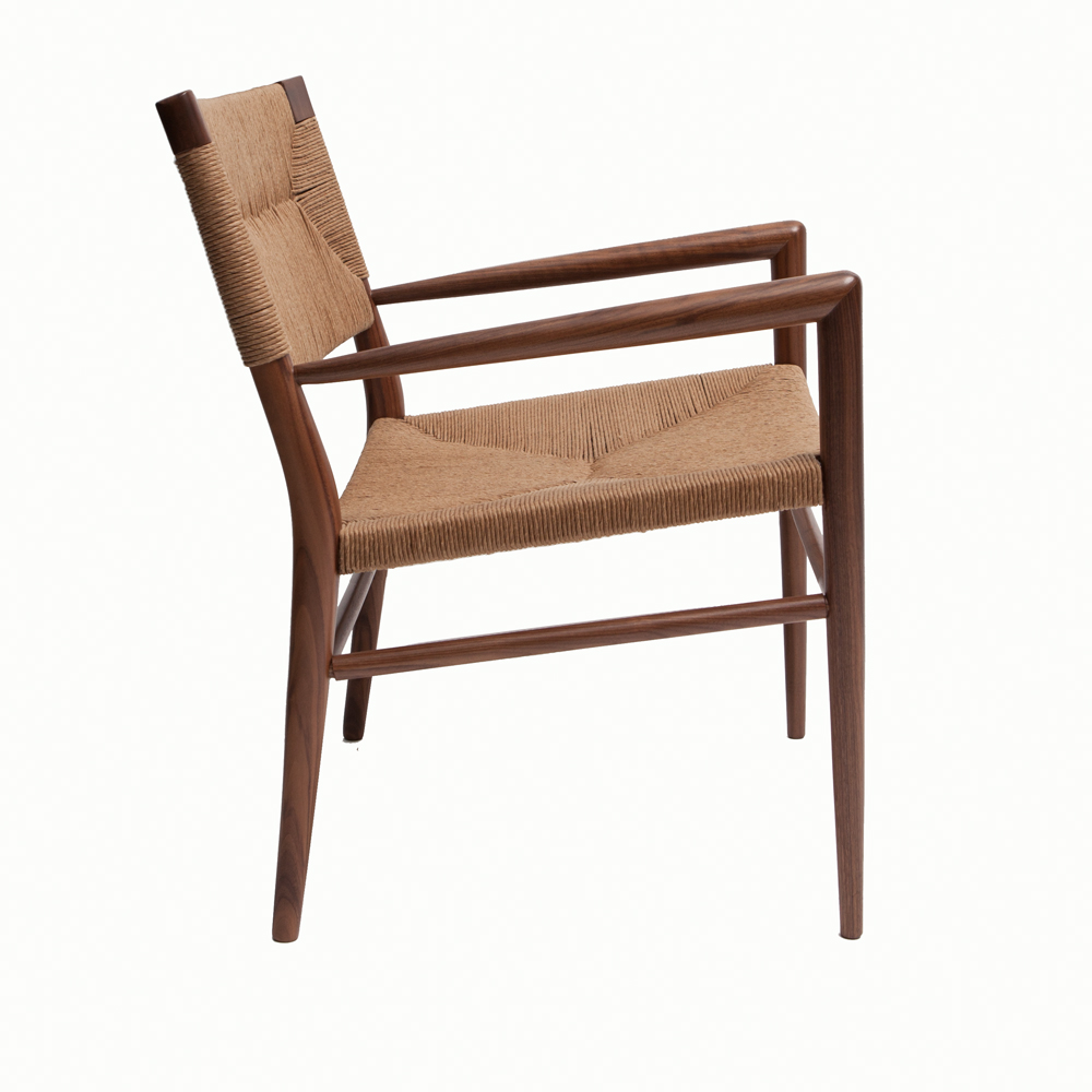 Woven Rush Lounge Chair